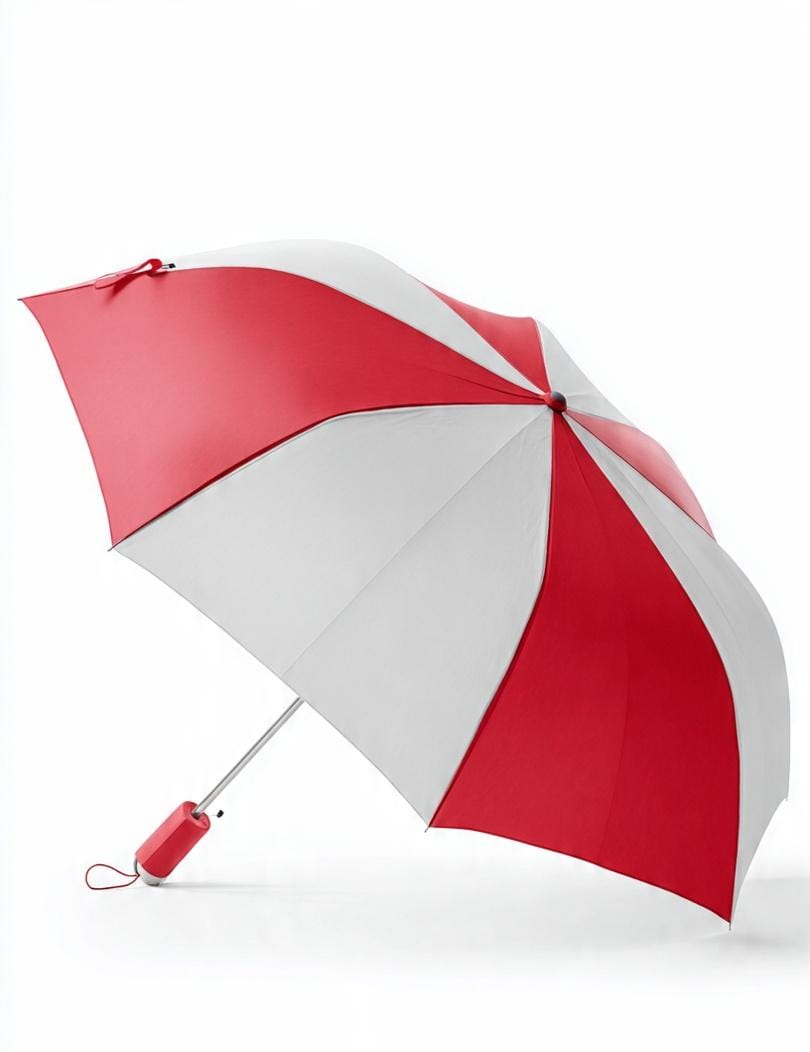 Compact folding umbrella with custom branding - Image 4
